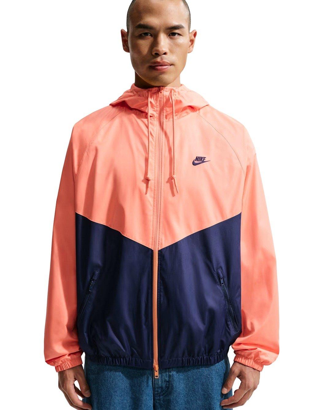Nike Men's Windrunner Land 26 Jacket - ORANGE/NAVY